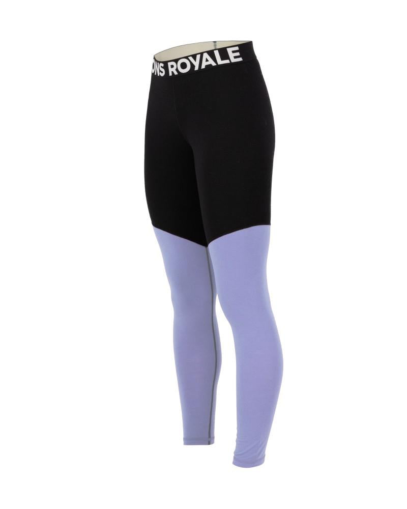 Cascade Merino Base Layer Leggings - Womens - moonstone / black 1
