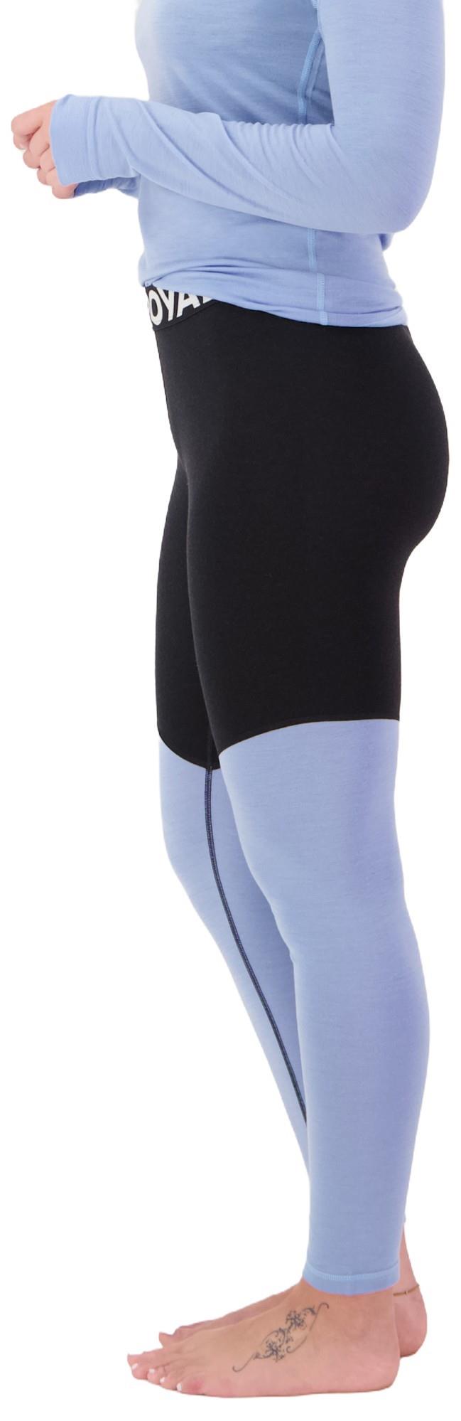 Cascade Merino Base Layer Leggings - Womens - moonstone / black 1
