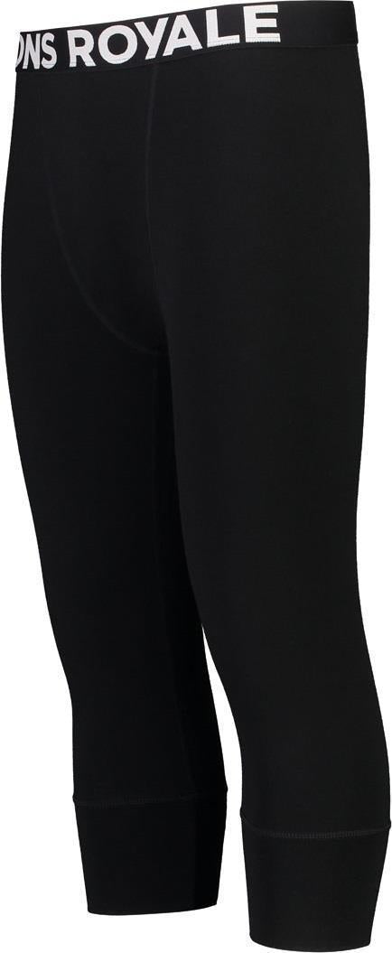 Cascade Merino Flex 3/4 Leggings - Mens - Black 1