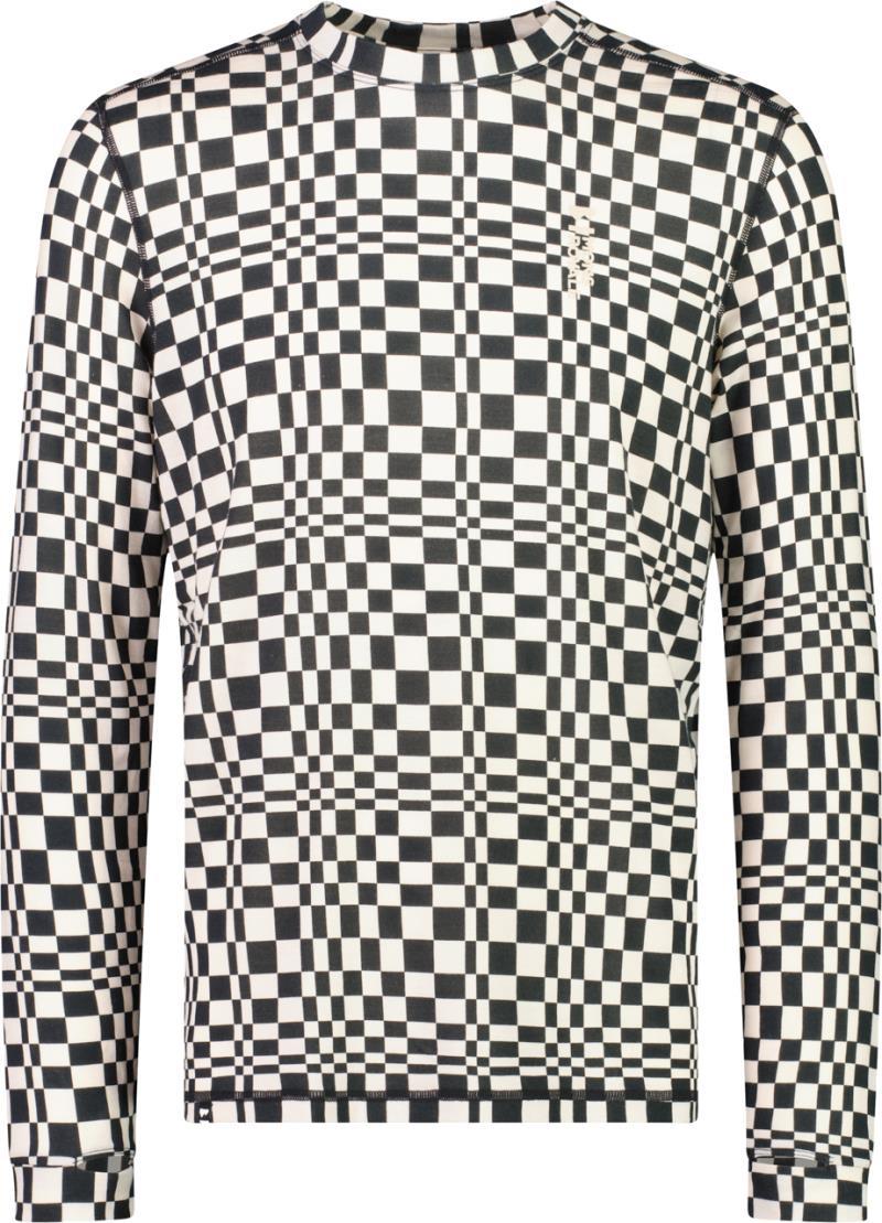 Cascade Merino Flex LS - AOP - Mens - checkers 1