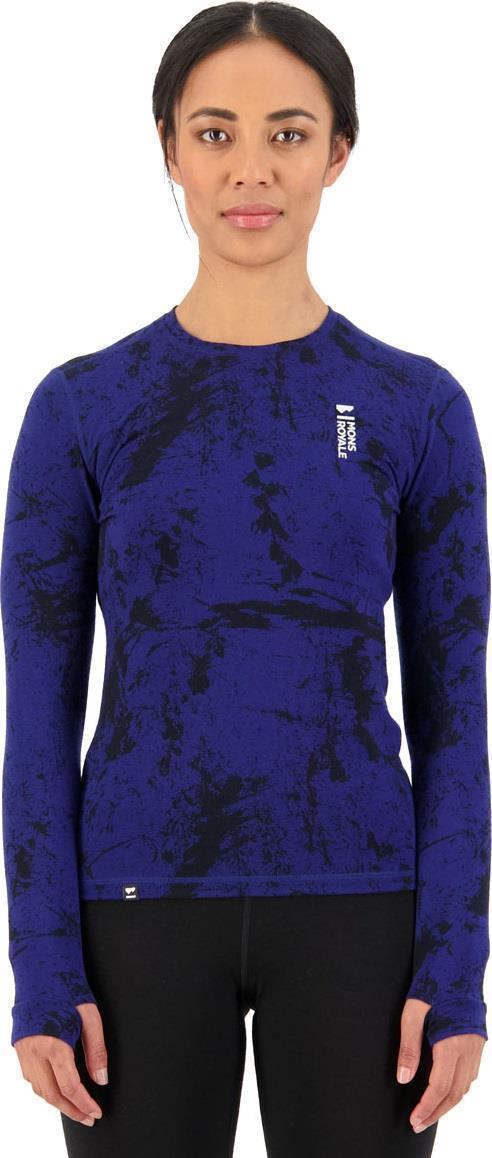 Cascade Merino Flex LS - AOP - Womens - Element Camo 2