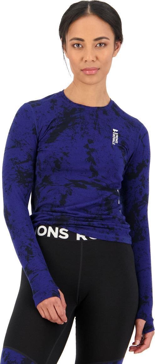 Cascade Merino Flex LS - AOP - Womens - Element Camo 3