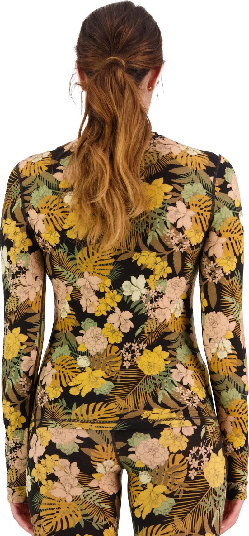 Cascade Merino Flex LS - AOP - Womens - floral camo 1