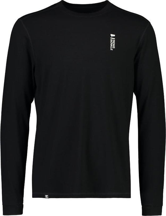 Cascade Merino Flex LS - Mens - Black 1