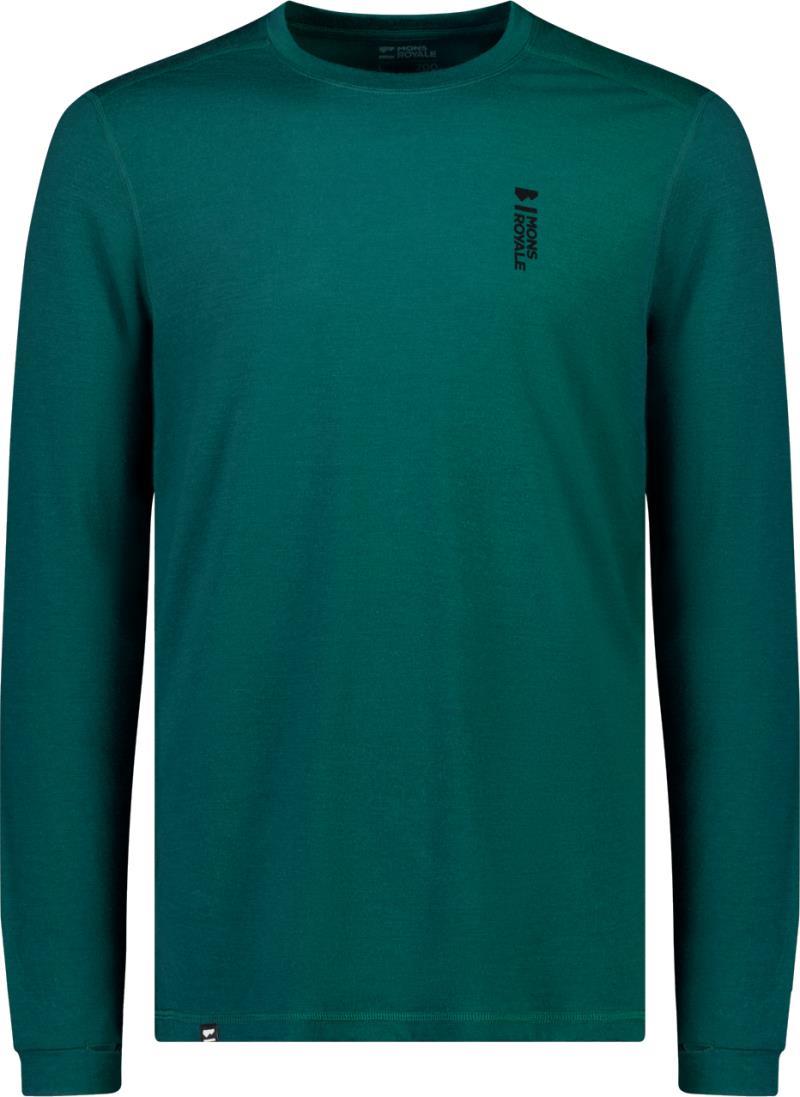 Cascade Merino Flex LS - Mens - Evergreen 1