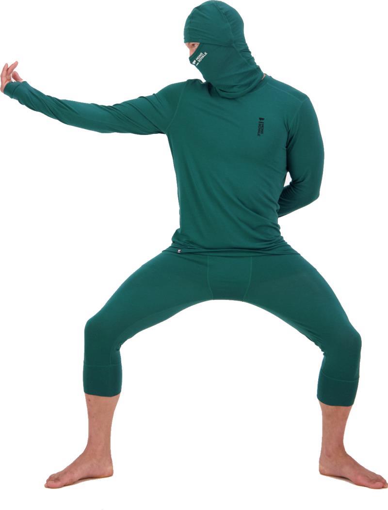 Cascade Merino Flex LS - Mens - Evergreen 4