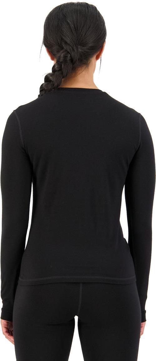 Cascade Merino Flex LS - Womens - Black 4