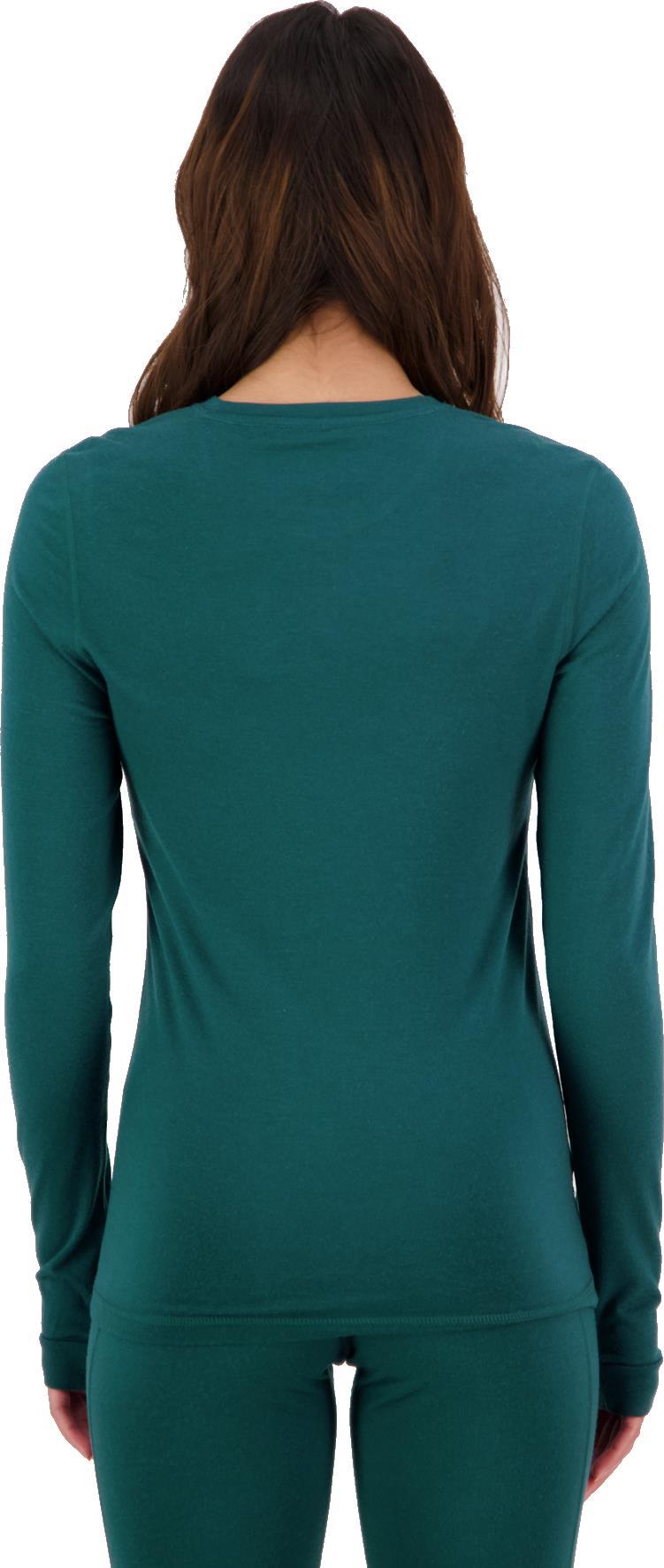 Cascade Merino Flex LS - Womens - Evergreen 3