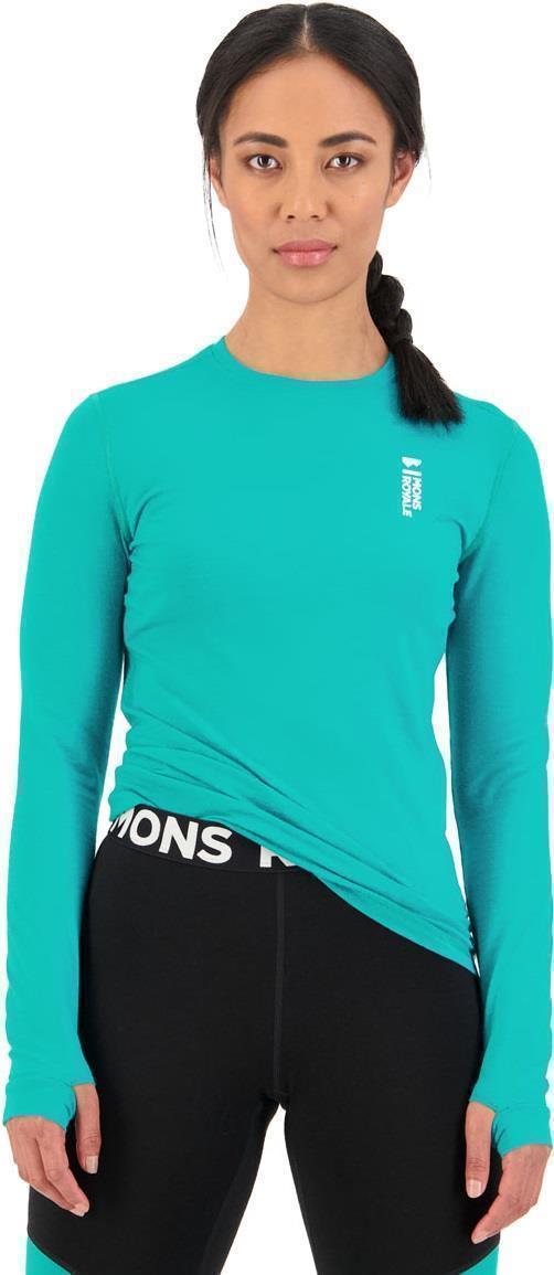 Cascade Merino Flex LS - Womens - Marina 3