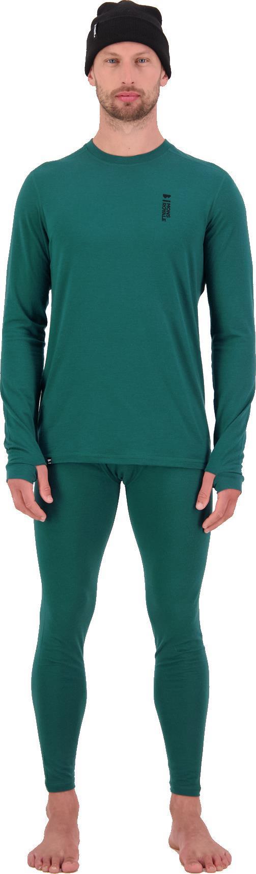 Cascade Merino Flex Leggings - Mens - Evergreen 4