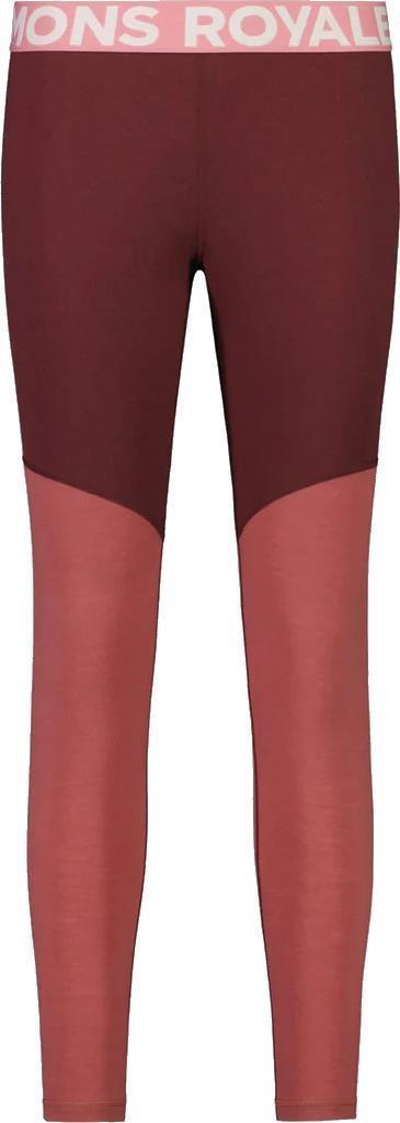 Cascade Merino Flex Leggings - Womens - Dark Chocolate / Terracotta 1