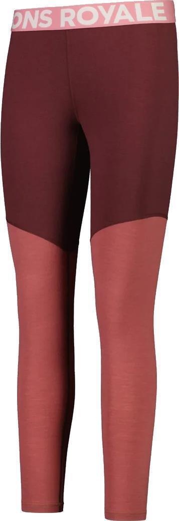 Cascade Merino Flex Leggings - Womens - Dark Chocolate / Terracotta 2