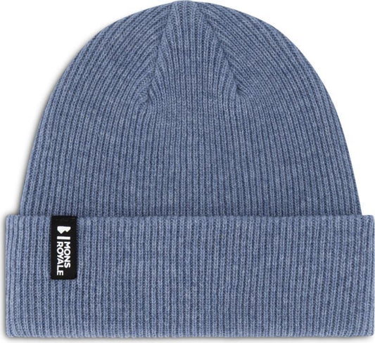 Chunky Logger Beanie - Dark Denim 1
