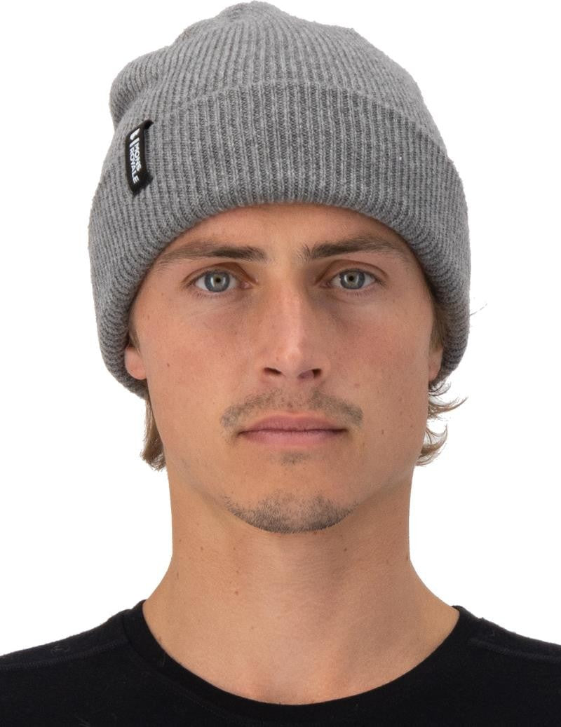 Chunky Logger Beanie - charcoal marl 1