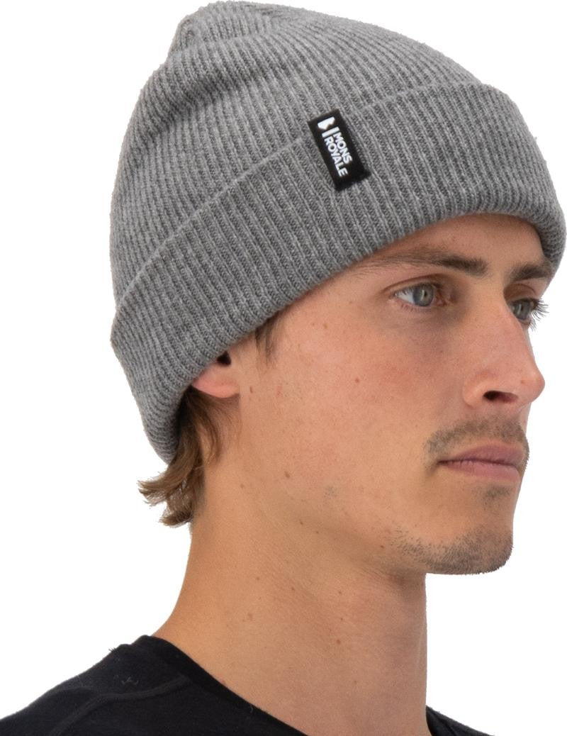 Chunky Logger Beanie - charcoal marl 1