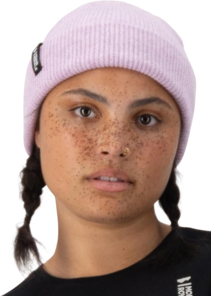 Chunky Logger Beanie - orchid marl 1