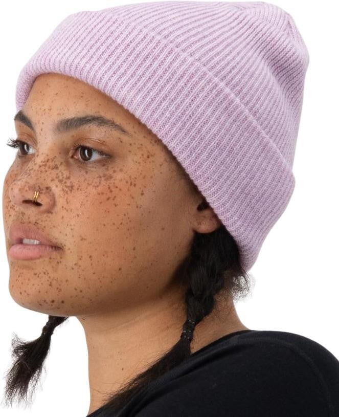 Chunky Logger Beanie - orchid marl 1