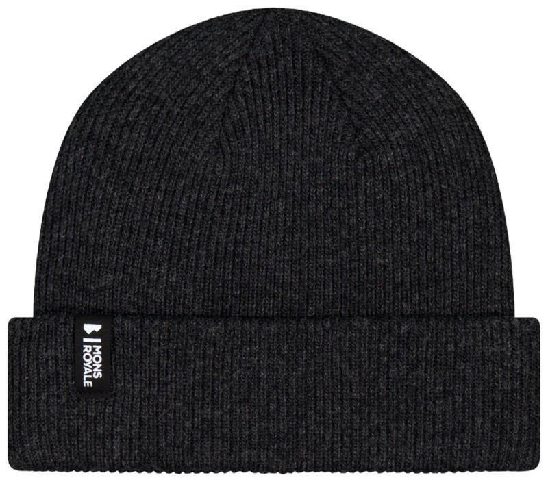 Chunky Logger Merino Beanie - charcoal grey 1