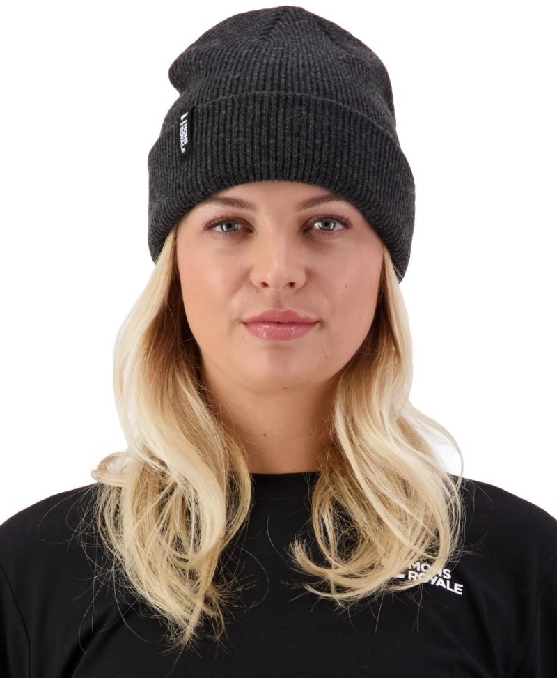 Chunky Logger Merino Beanie - charcoal grey 1