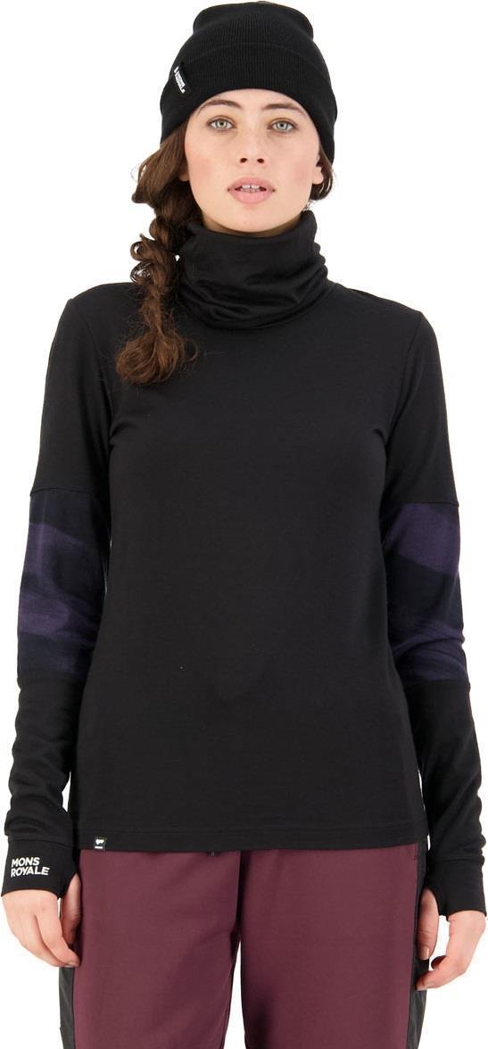 Cornice Rollover LS - Womens - black / motion 9 1