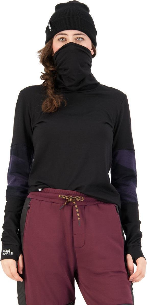 Cornice Rollover LS - Womens - black / motion 9 1