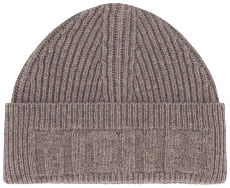 Cosy Merino Beanie - stone grey 1
