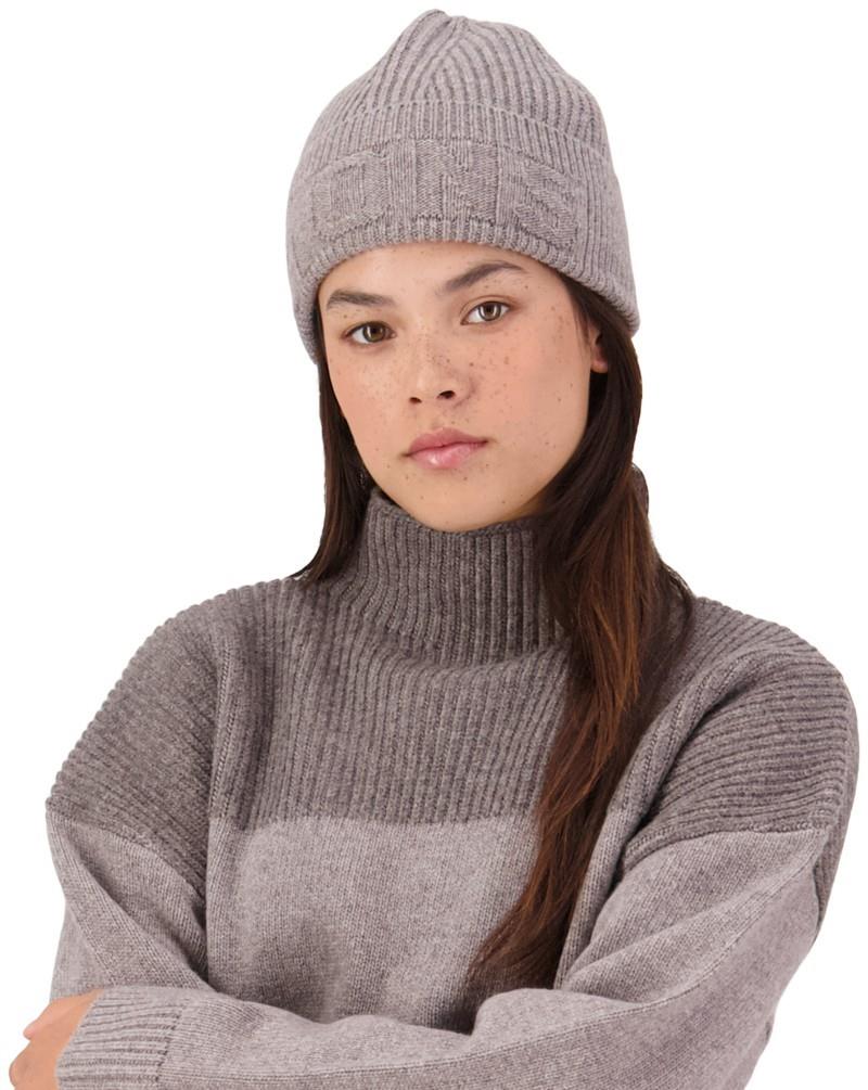 Cosy Merino Beanie - stone grey 1