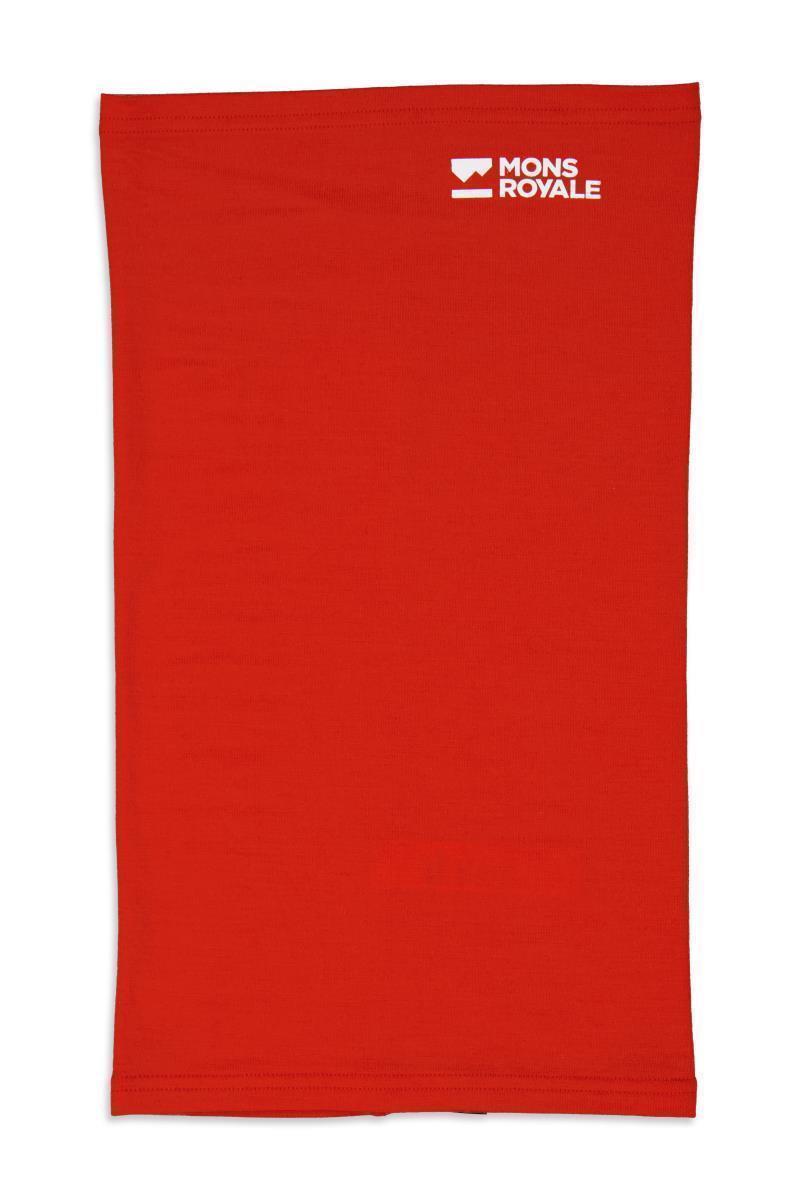 Daily Dose Merino Flex Neckwarmer - Retro Red 2