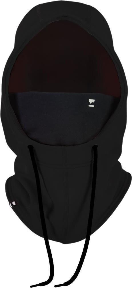Decade Merino Fleece Hood - Black 1