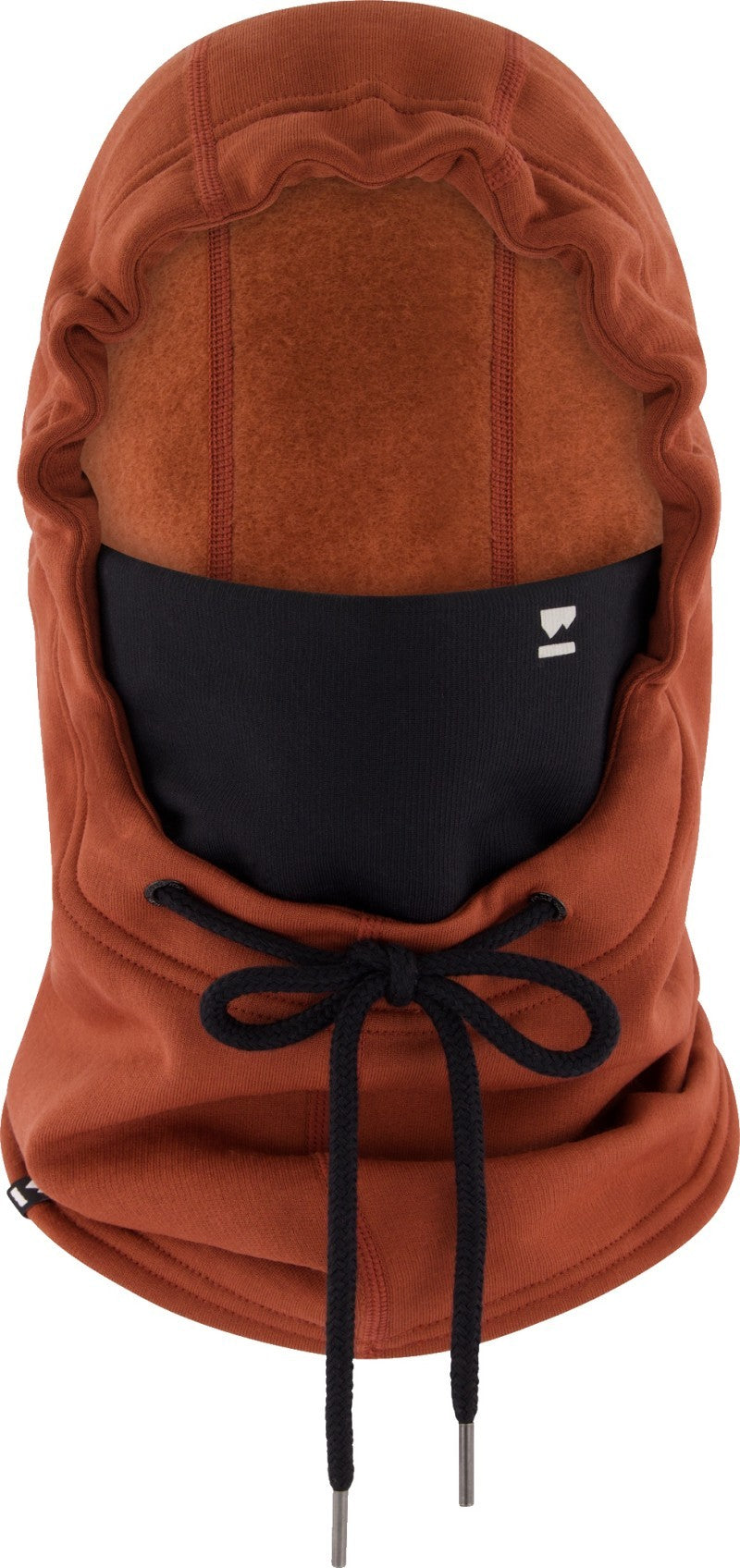 Decade Merino Fleece Hood - sienna 1