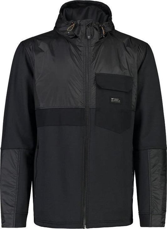 Decade Merino Fleece Hoody - Mens - black 1