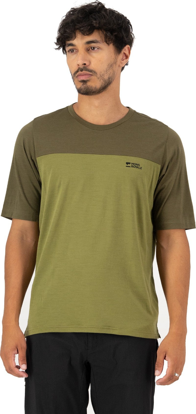 Diversion Merino Bike Jersey SS - Mens - fern / olive 1