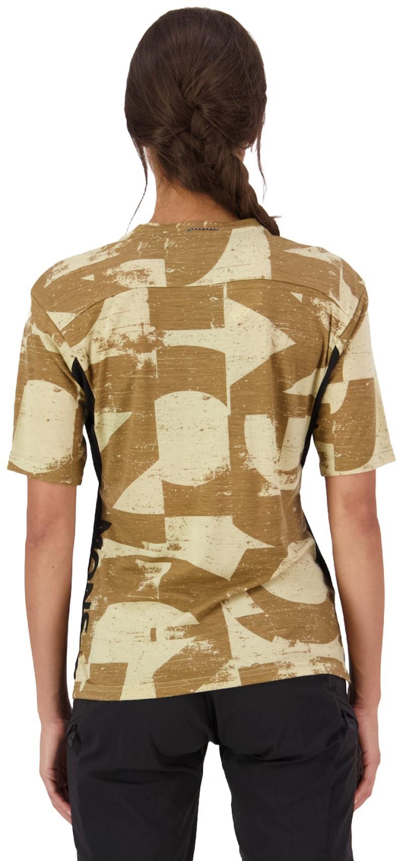 Diversion Merino Bike Jersey SS - Printed - Womens - mr grunge / black 1