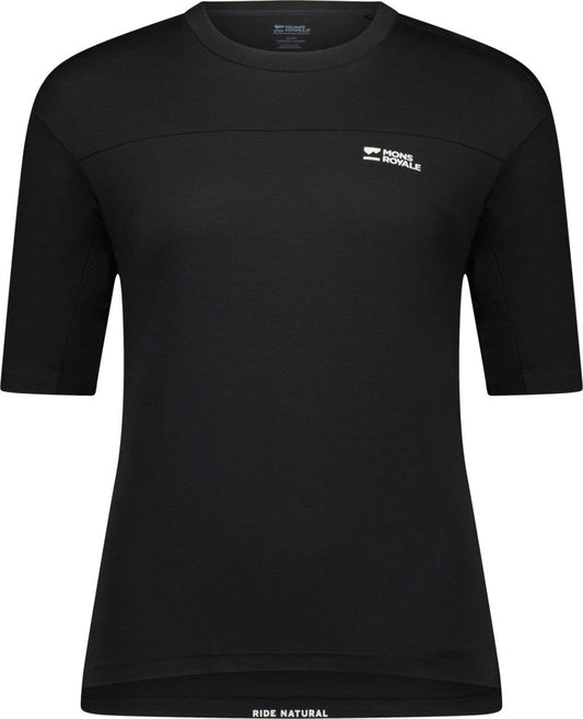 Diversion Merino Bike Jersey SS - Womens - black 1