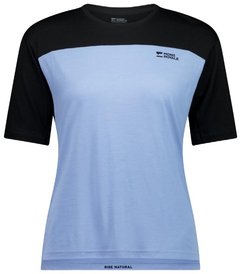 Diversion Merino Bike Jersey SS - Womens - moonstone / black 1