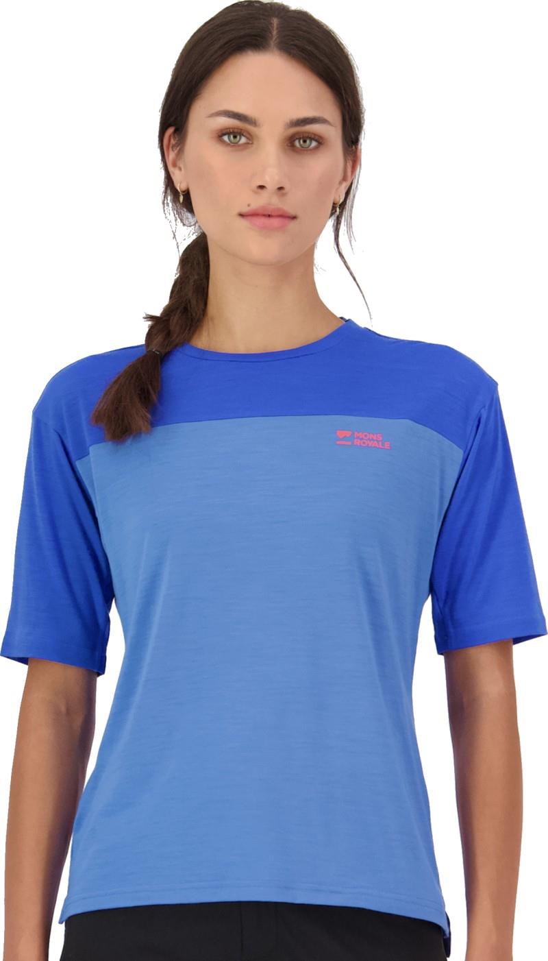 Diversion Merino Bike Jersey SS - Womens - ocean / ultramarine 1