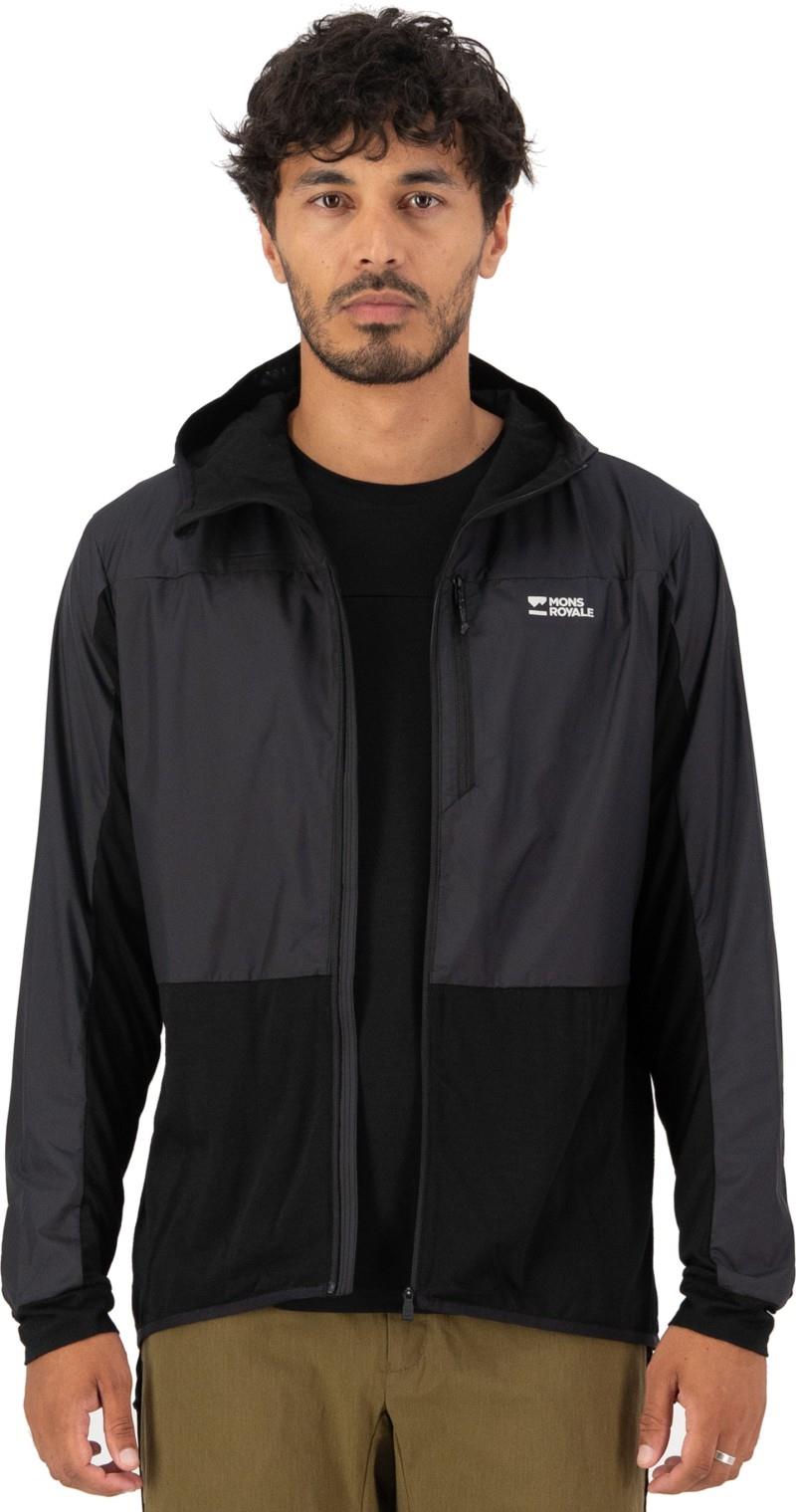 Diversion Merino Wind Jacket - Mens - black 1
