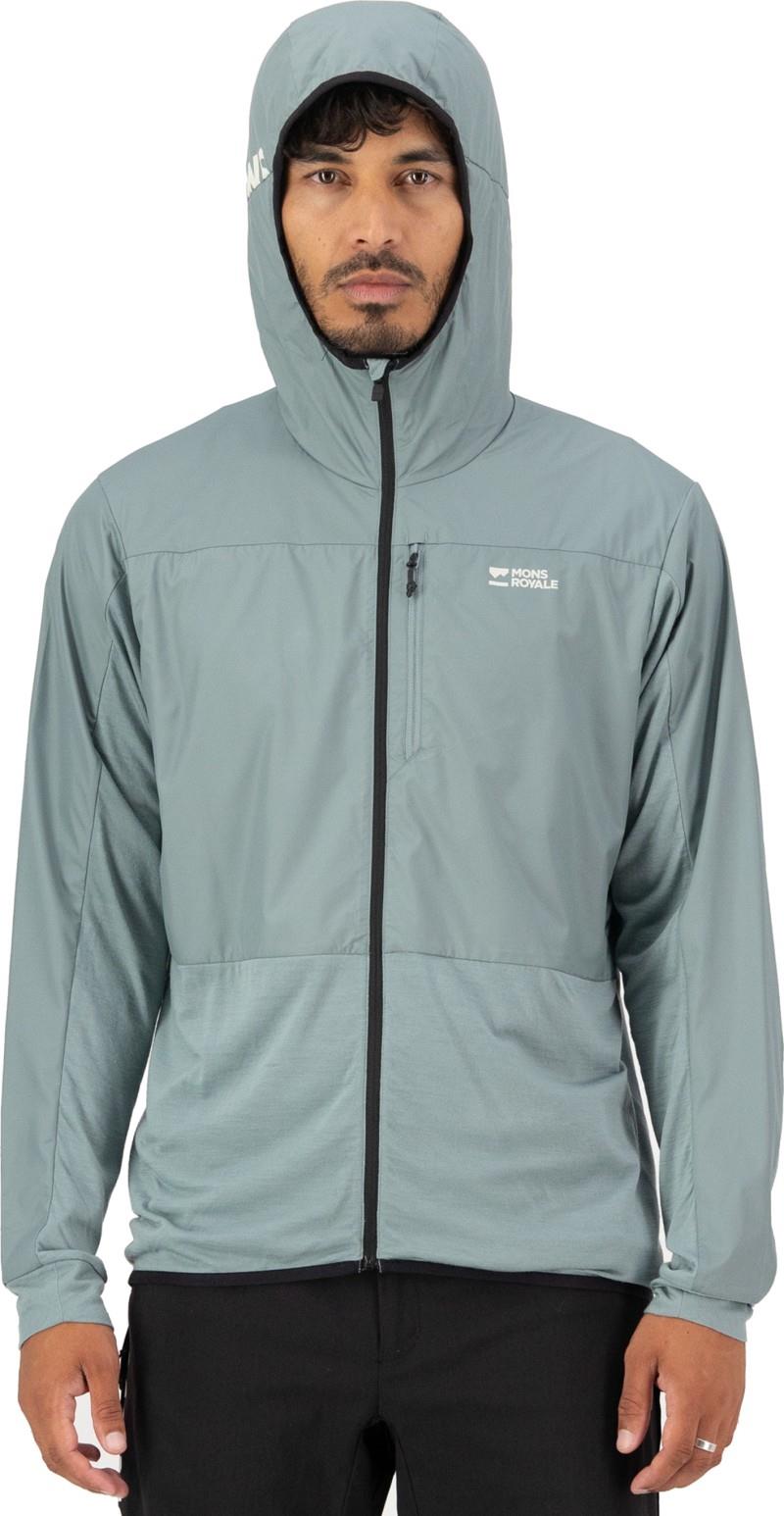 Diversion Merino Wind Jacket - Mens - desert sage 1