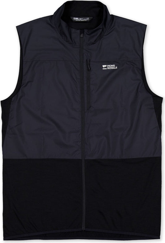 Diversion Merino Wind Vest - Mens - black 1