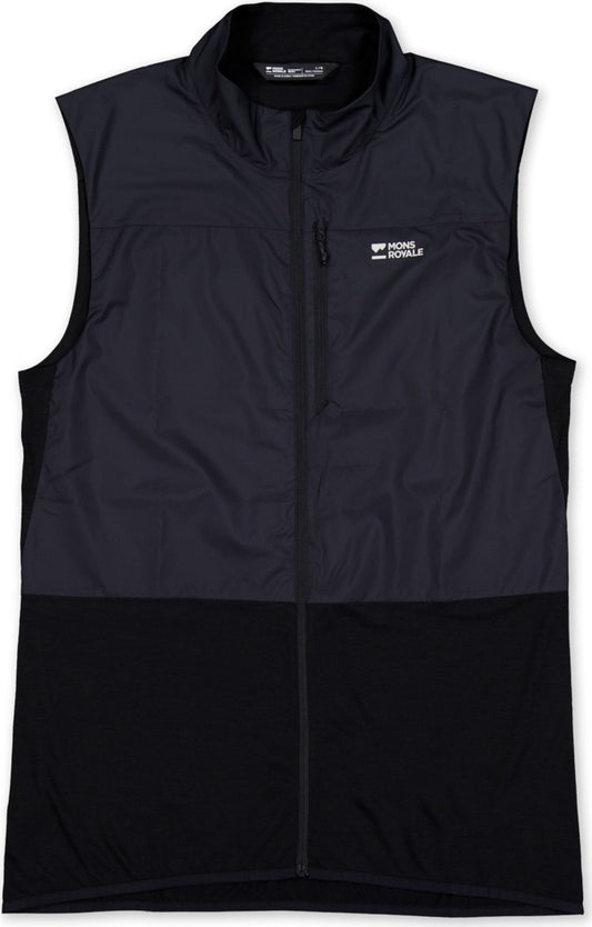Diversion Merino Wind Vest - Womens - black 1