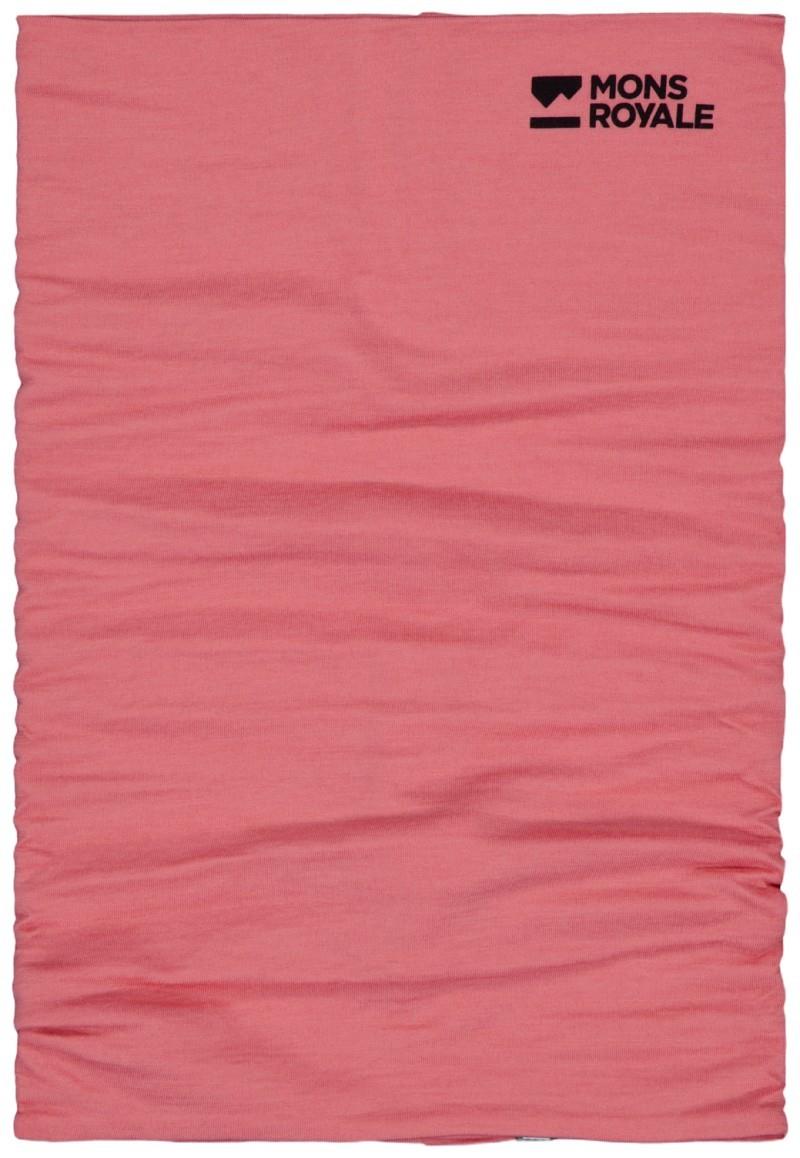 Double Up Merino Neckwarmer - flamingo 1