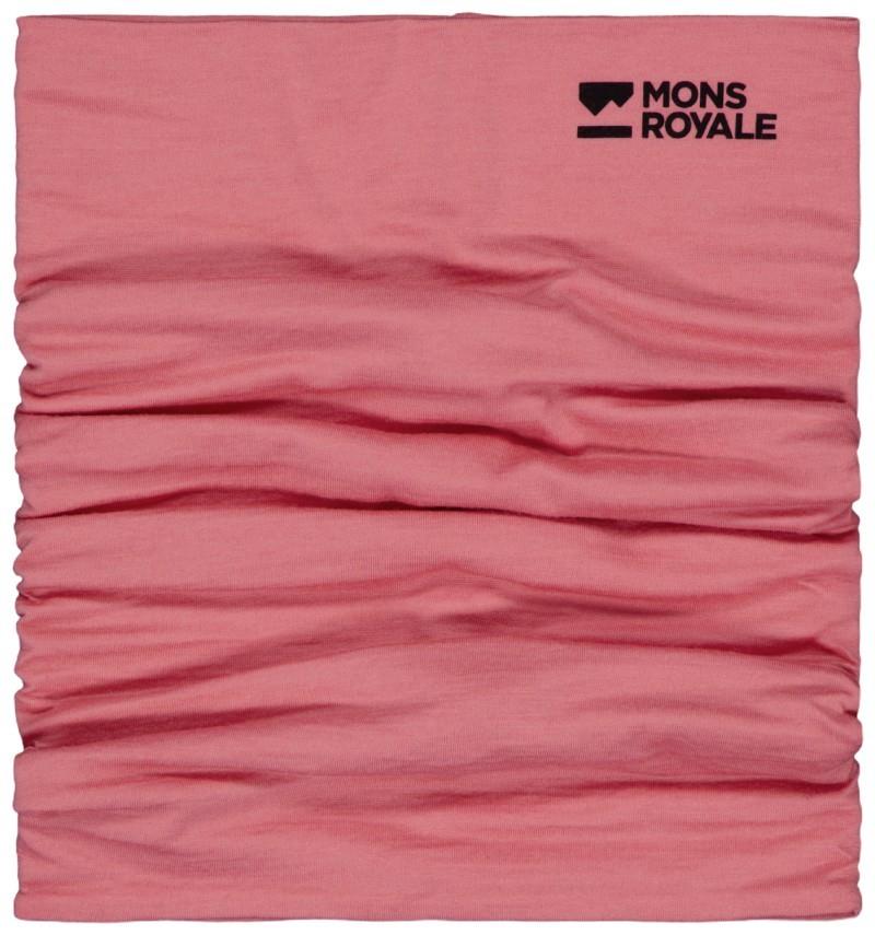 Double Up Merino Neckwarmer - flamingo 1