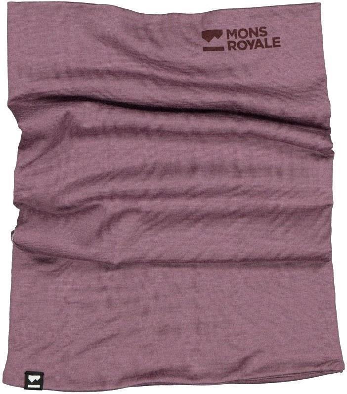 Double Up Neckwarmer - Mauve 1