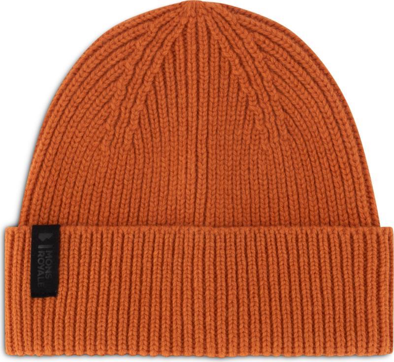 Fjord Merino Beanie - Orange 1