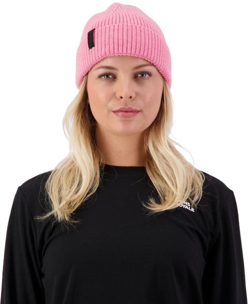 Fjord Merino Beanie - flamingo 1