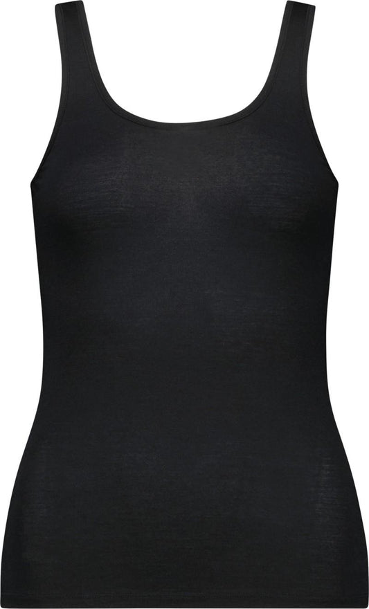 Folo Merino Tank - Womens - black 1
