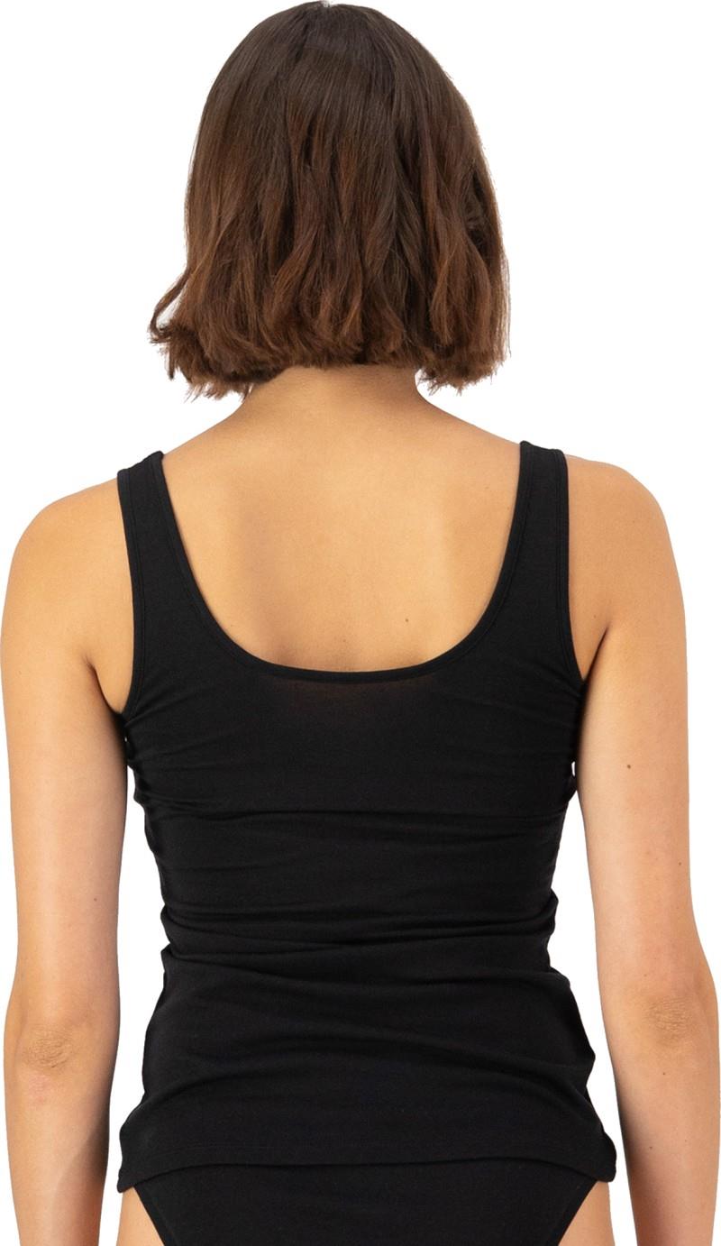 Folo Merino Tank - Womens - black 1
