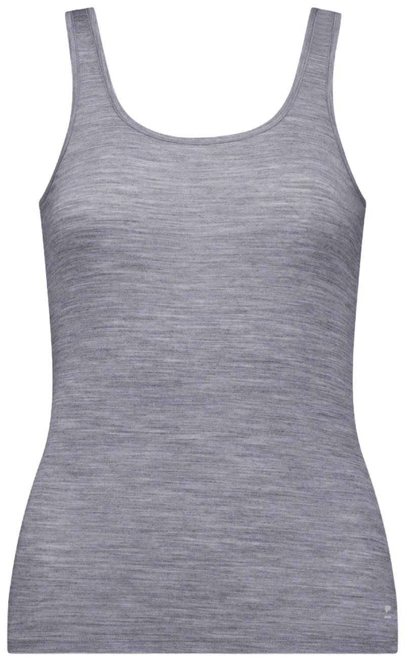 Folo Merino Tank - Womens - grey heather 1