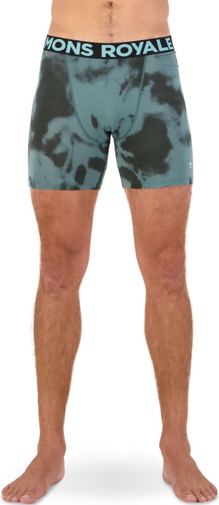 Hold `em Boxer - AOP - Mens - Sage Tie Dye 3