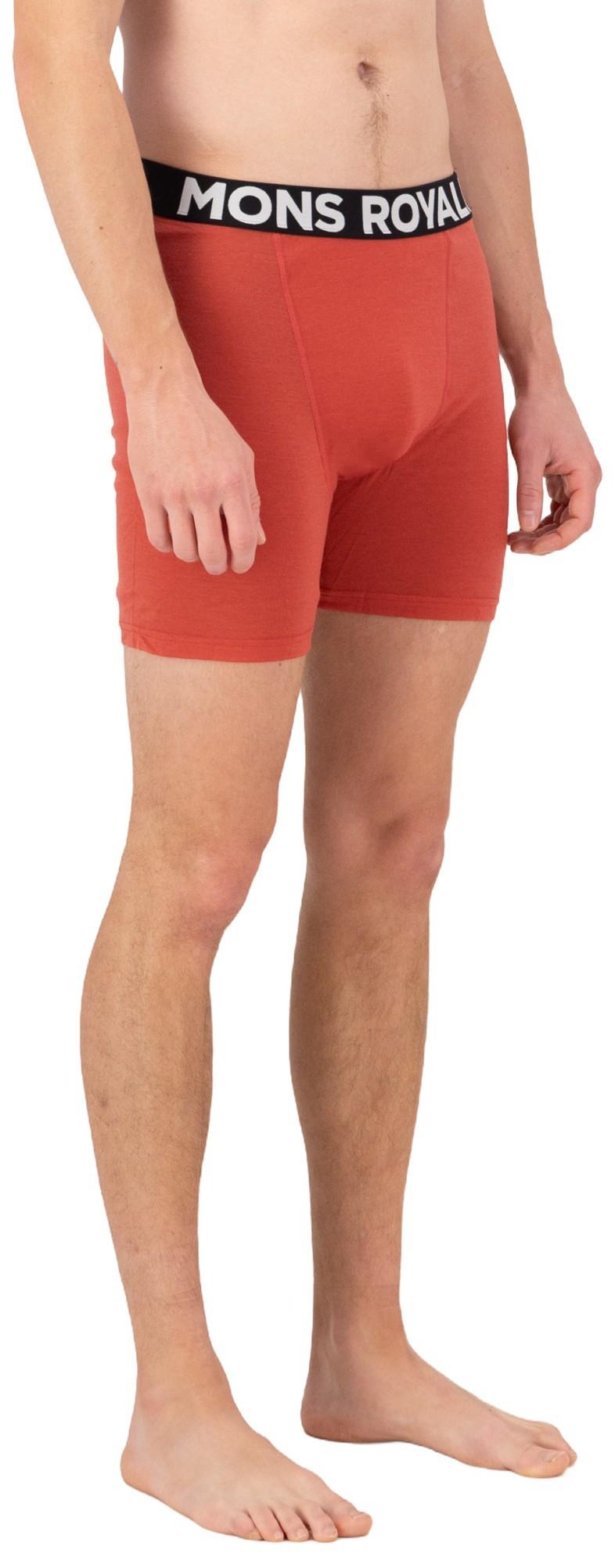 Hold `em Merino Boxers - Mens - cranberry 1